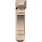 Ekena Millwork Merced Craftsman Smooth Bracket w/ Offset Brace, Douglas Fir, 7 1/2"W x 28"D x 32"H BKT0806X28X32MRC04SDF - alternate 3
